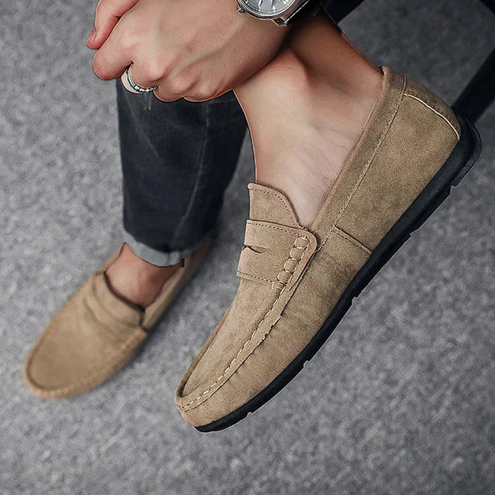 Fabian™ - Men's casual shoes in suede