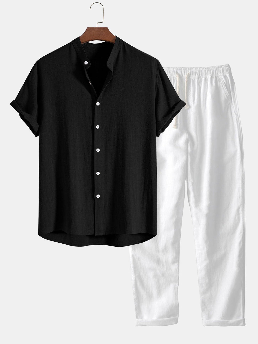 Sergio™ - Shirt and Pants Linen Set