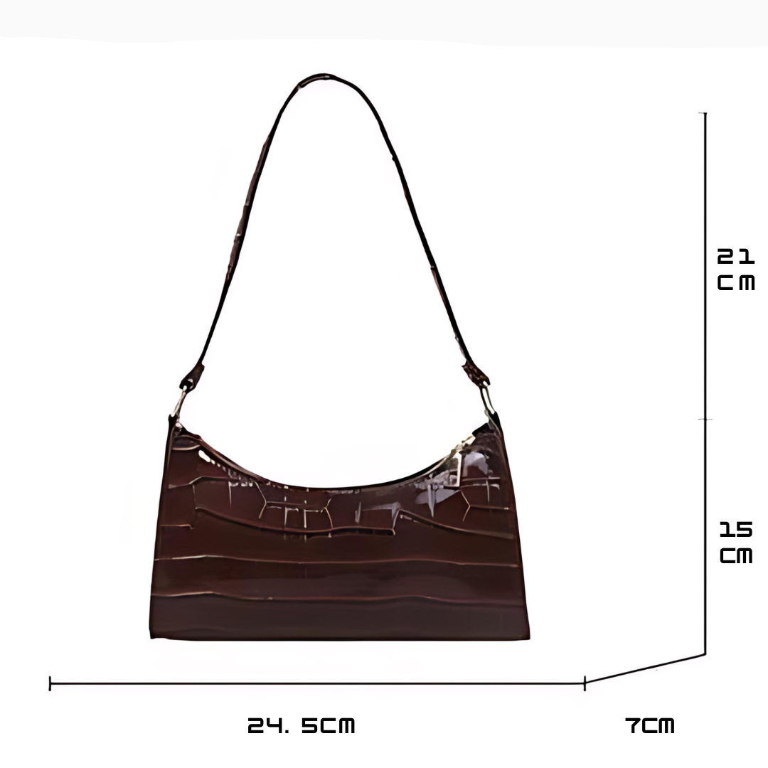 Flair. Shiny Leather Bag