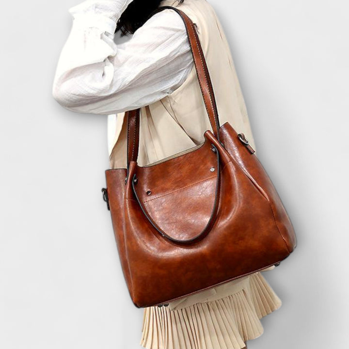Flair. - 4-Piece Vintage Bag Set
