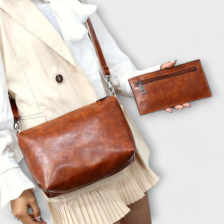 Flair. - 4-Piece Vintage Bag Set