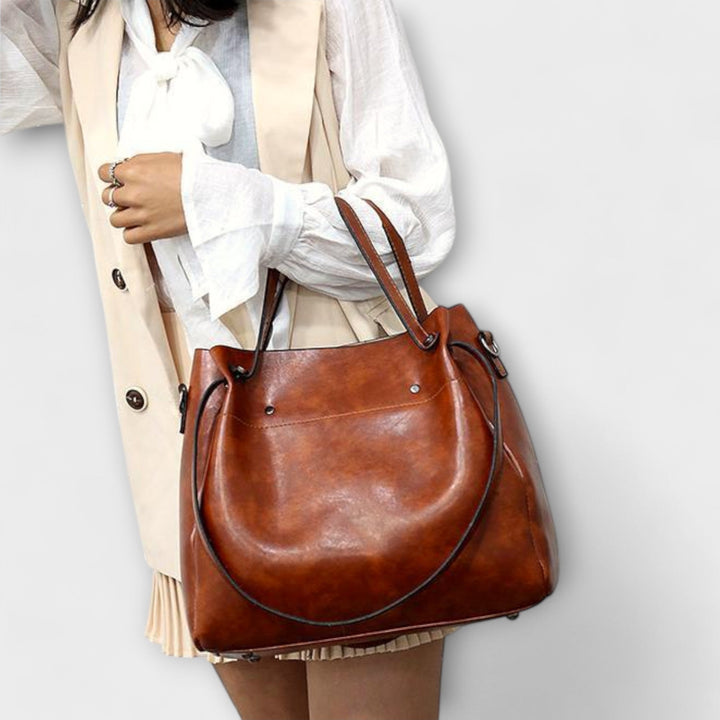 Flair. - 4-Piece Vintage Bag Set