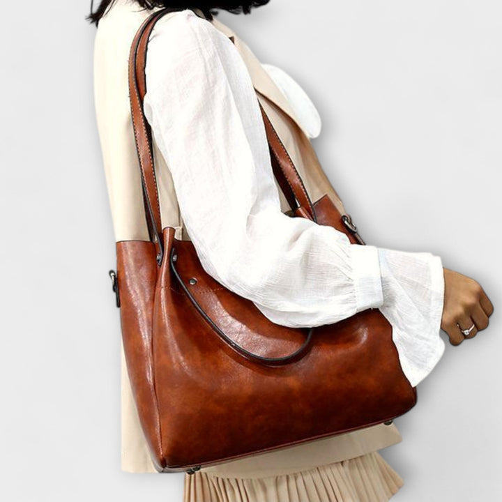 Flair. - 4-Piece Vintage Bag Set