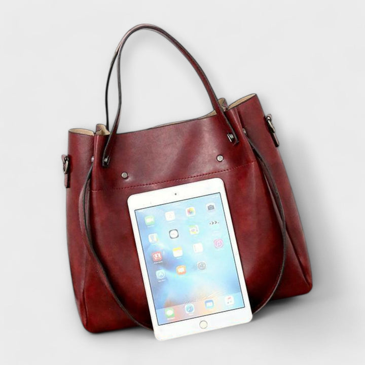 Flair. - 4-Piece Vintage Bag Set