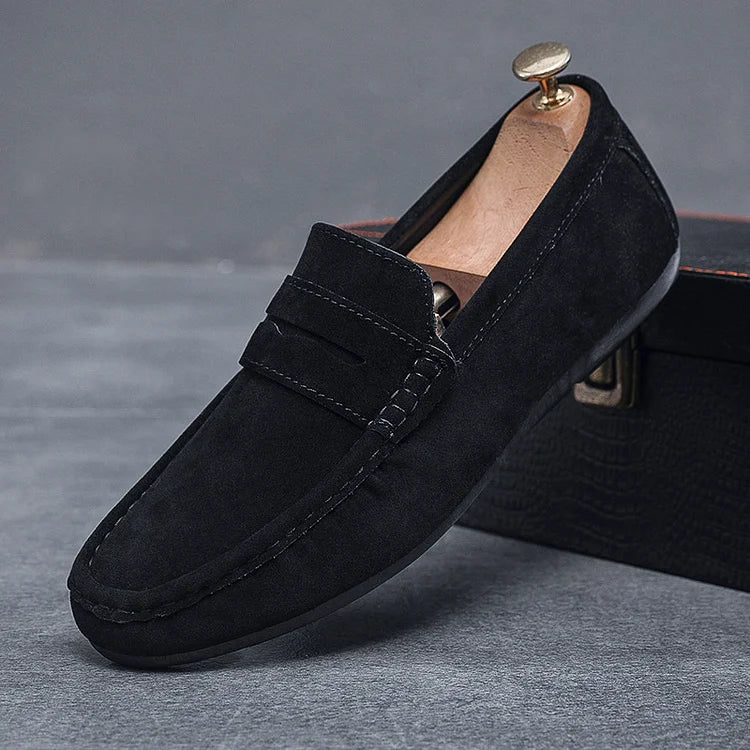 Fabian™ - Men's casual shoes in suede