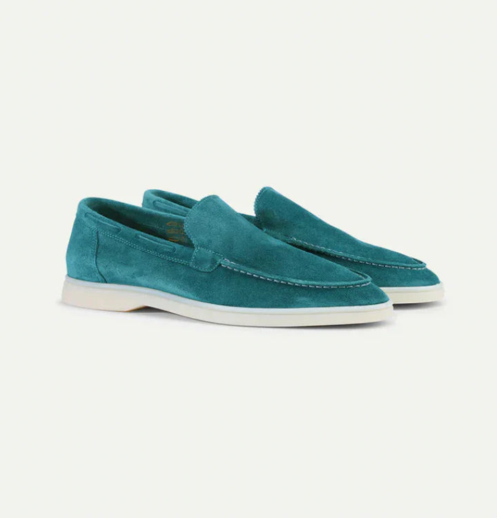 Lorenzo™ - Classic men's suede loafers