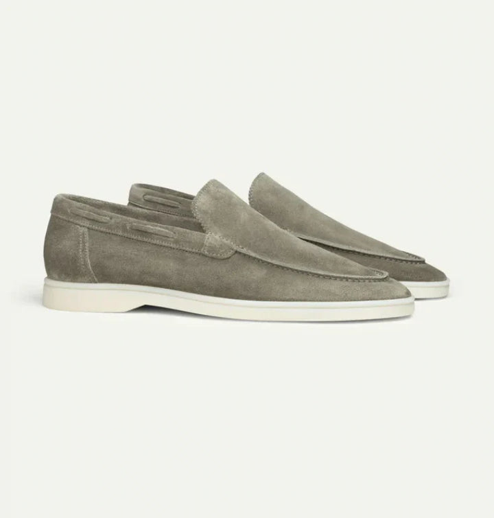 Lorenzo™ - Classic men's suede loafers