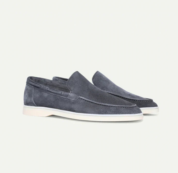 Lorenzo™ - Classic men's suede loafers