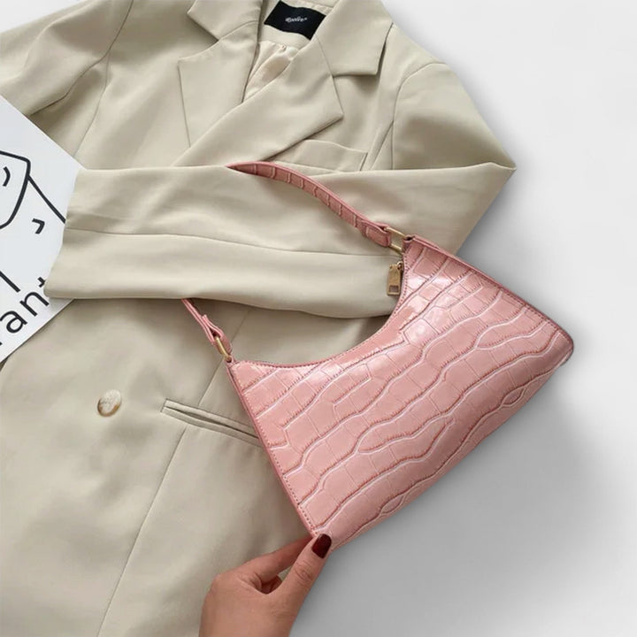 Flair. Shiny Leather Bag