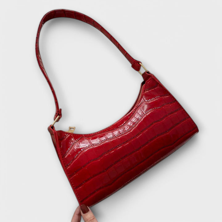 Flair. Shiny Leather Bag