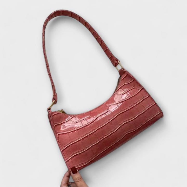 Flair. Shiny Leather Bag