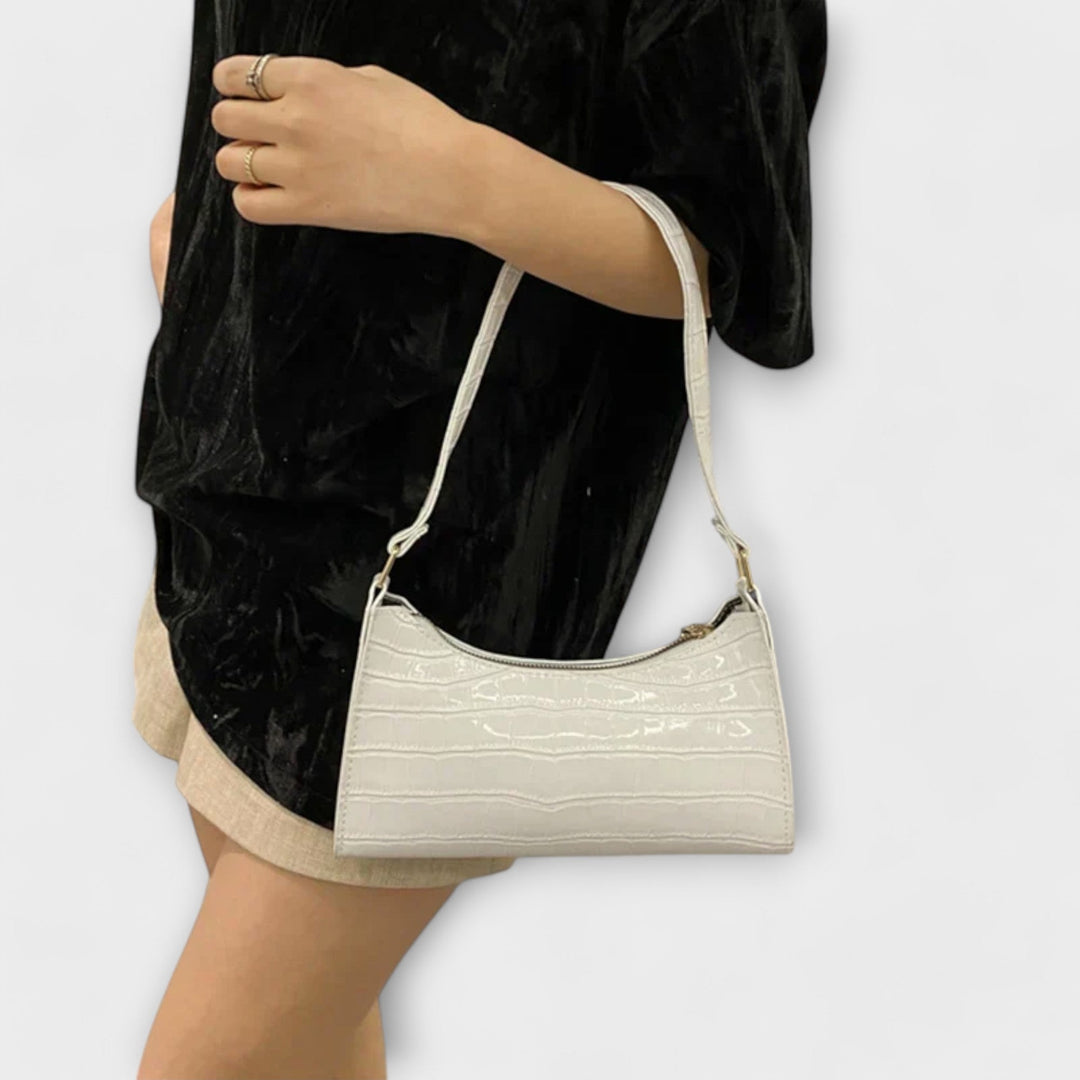 Flair. Shiny Leather Bag