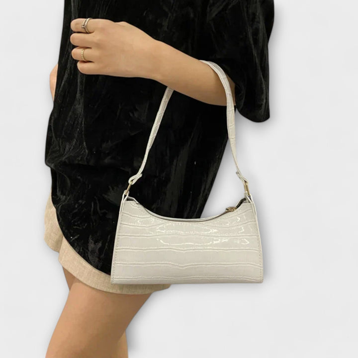 Flair. Shiny Leather Bag