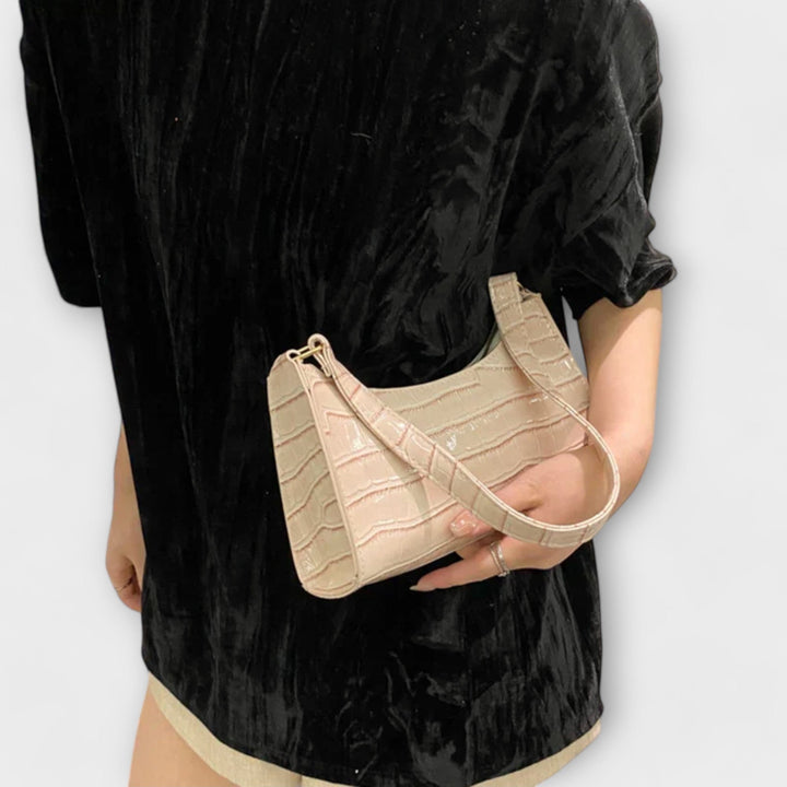 Flair. Shiny Leather Bag