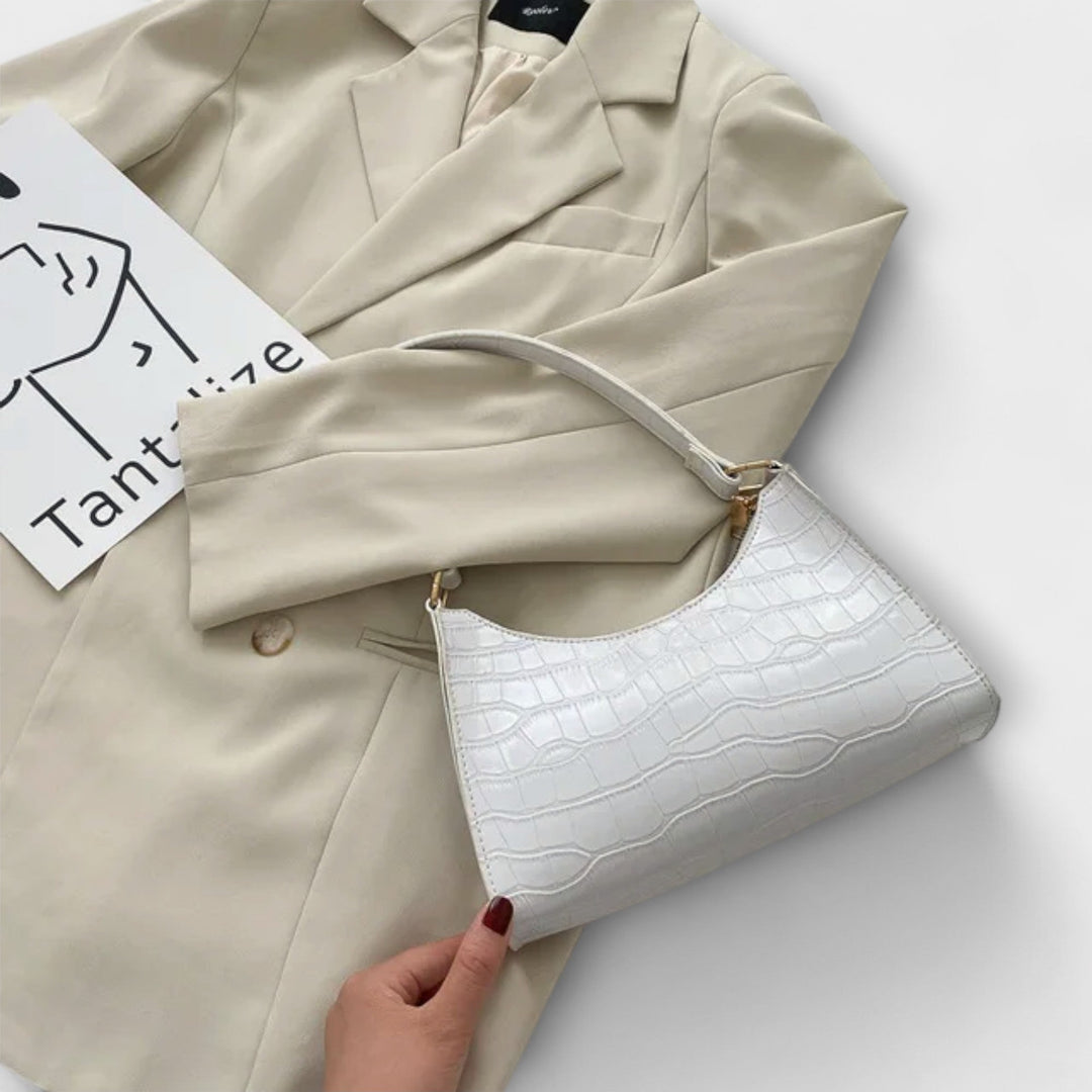 Flair. Shiny Leather Bag