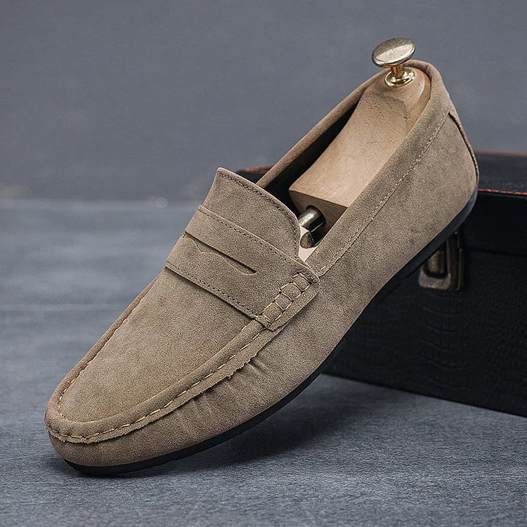 Fabian™ - Men's casual shoes in suede